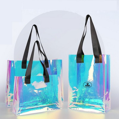 Holographic Clear Tote Bag